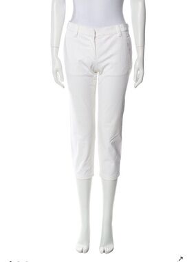 Vintage Prada white capris pants